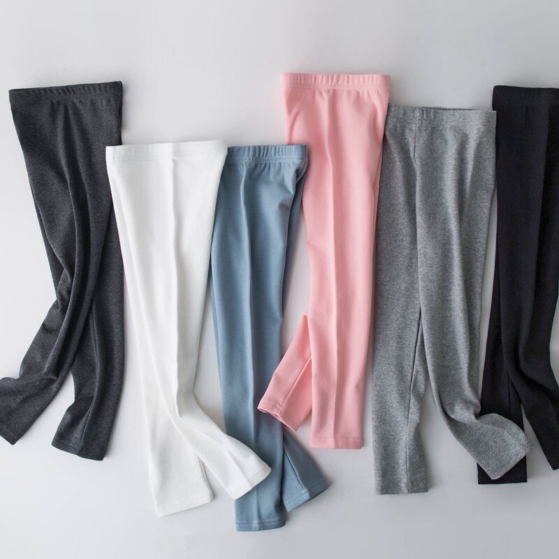 Quần legging bé gái chất cottong mềm mịn