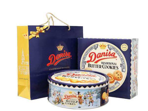 Bánh qui bơ DANISA hộp 681g