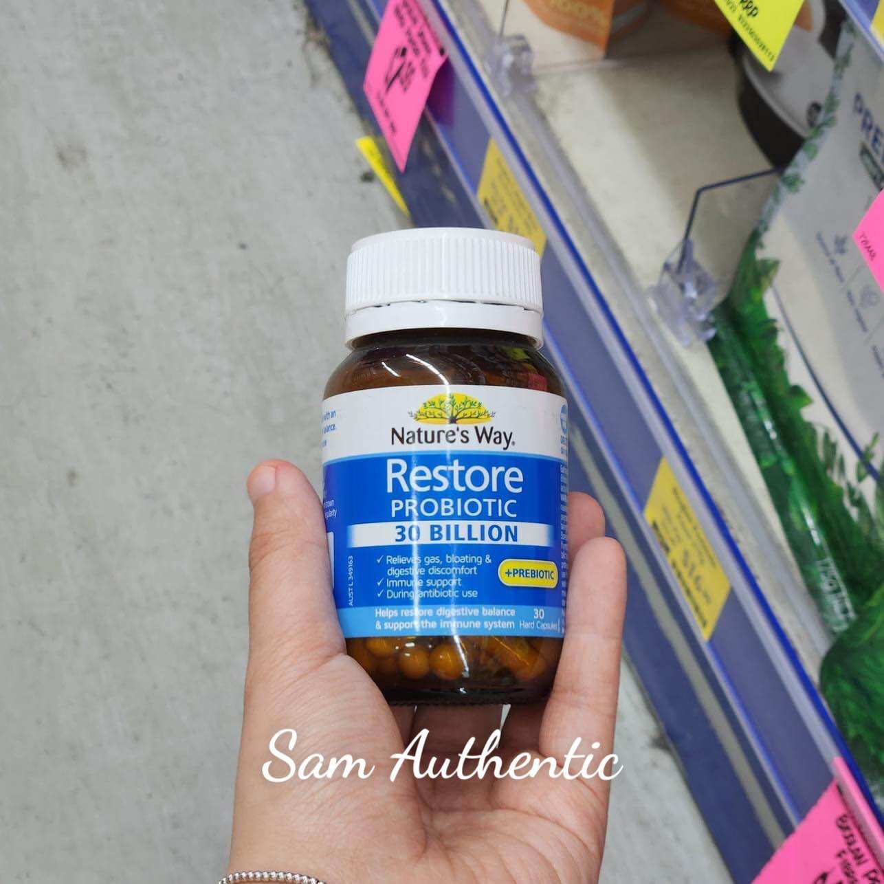 Nature's way restore probiotic 30 billion 90 viên - men vi sinh nature way