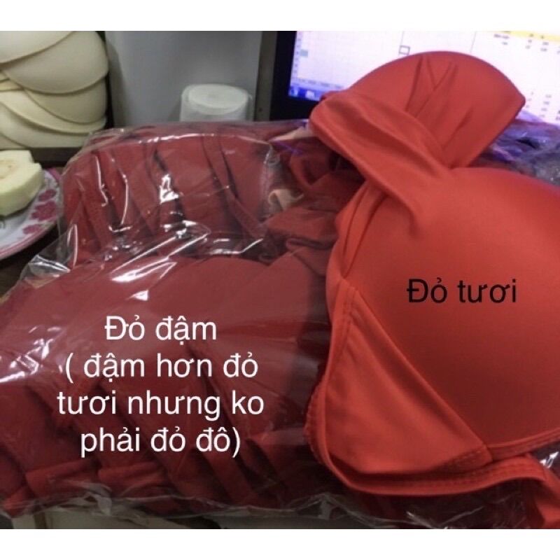 [HCM]Set bikini cạp cao quần nhúng che bụng nhiều màu