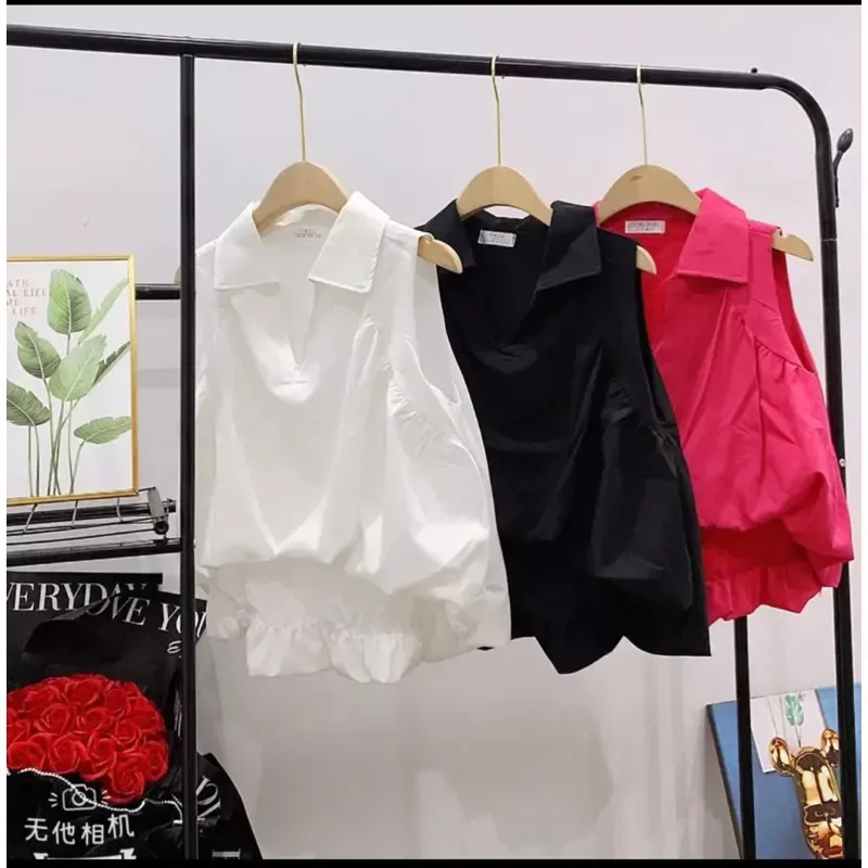 ÁO KIỂU SÁT CÁNH CỔ BẺ PHONG CÁCH MỚI SMLULU