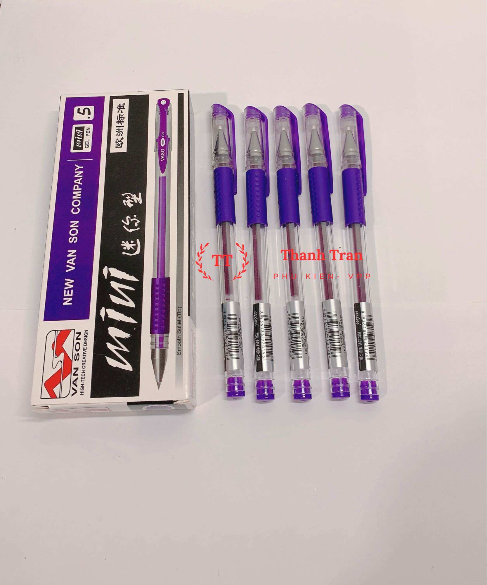 Hộp 12 cây bút mực gel mini