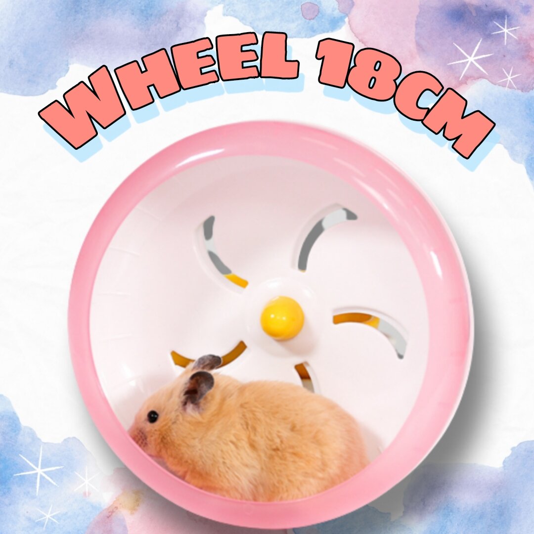 Vòng chạy 18cm rời treo cho Hamster- Wheel 18cm
