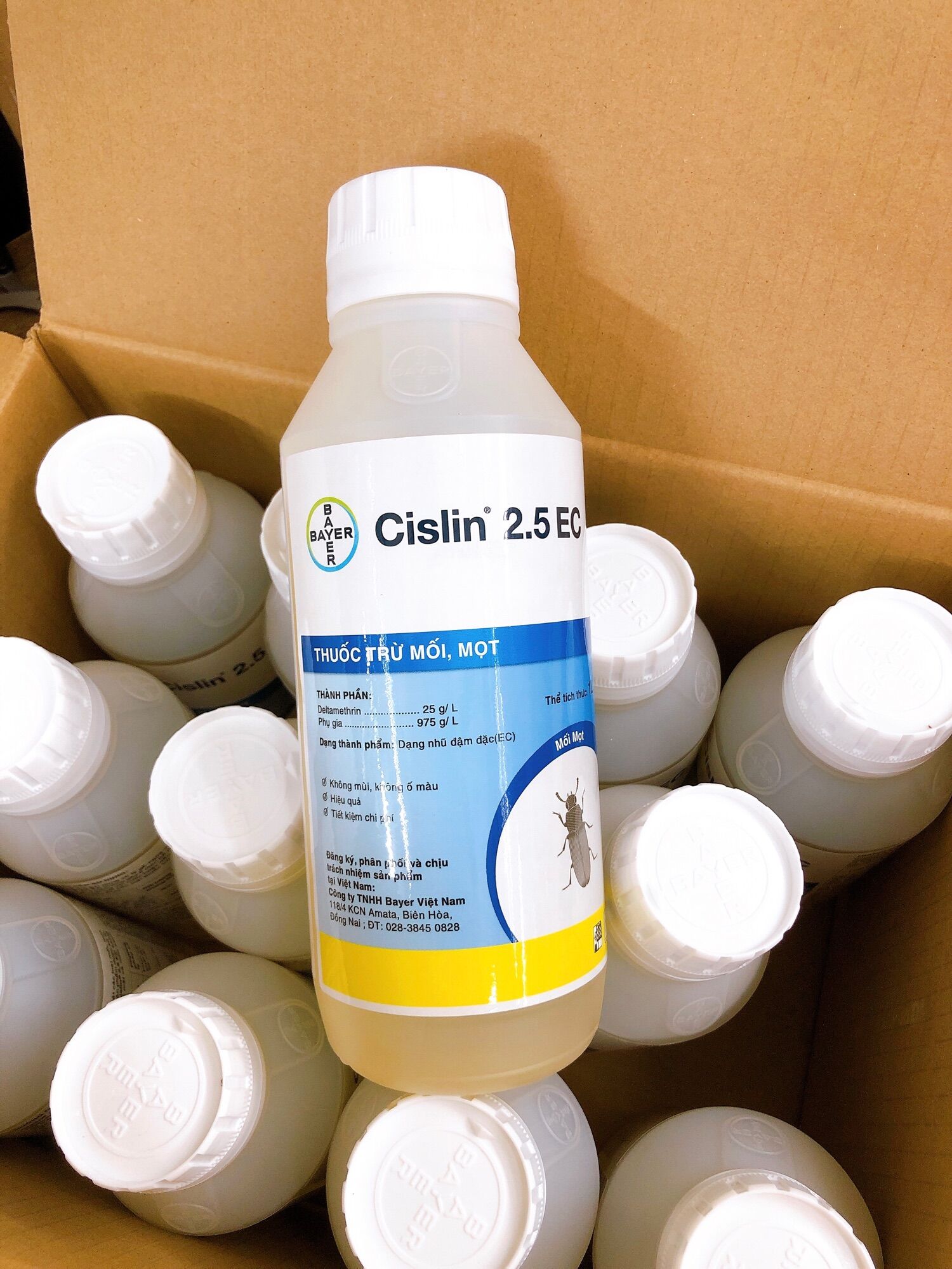 Chế phẩm phòng, diệt mối - mọt CISLIN 2.5EC (1000ml)