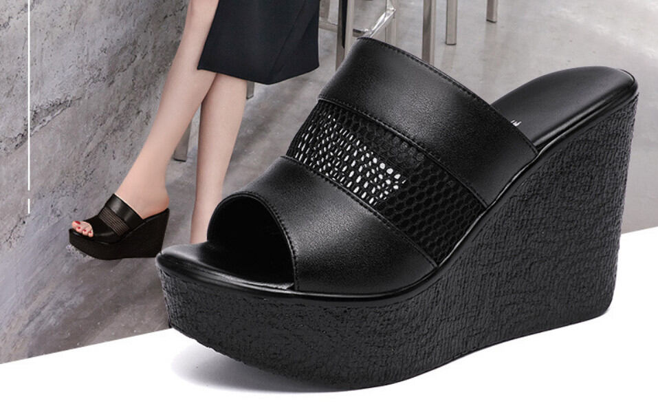 Dép đế xuồng phối lưới 10f ms08