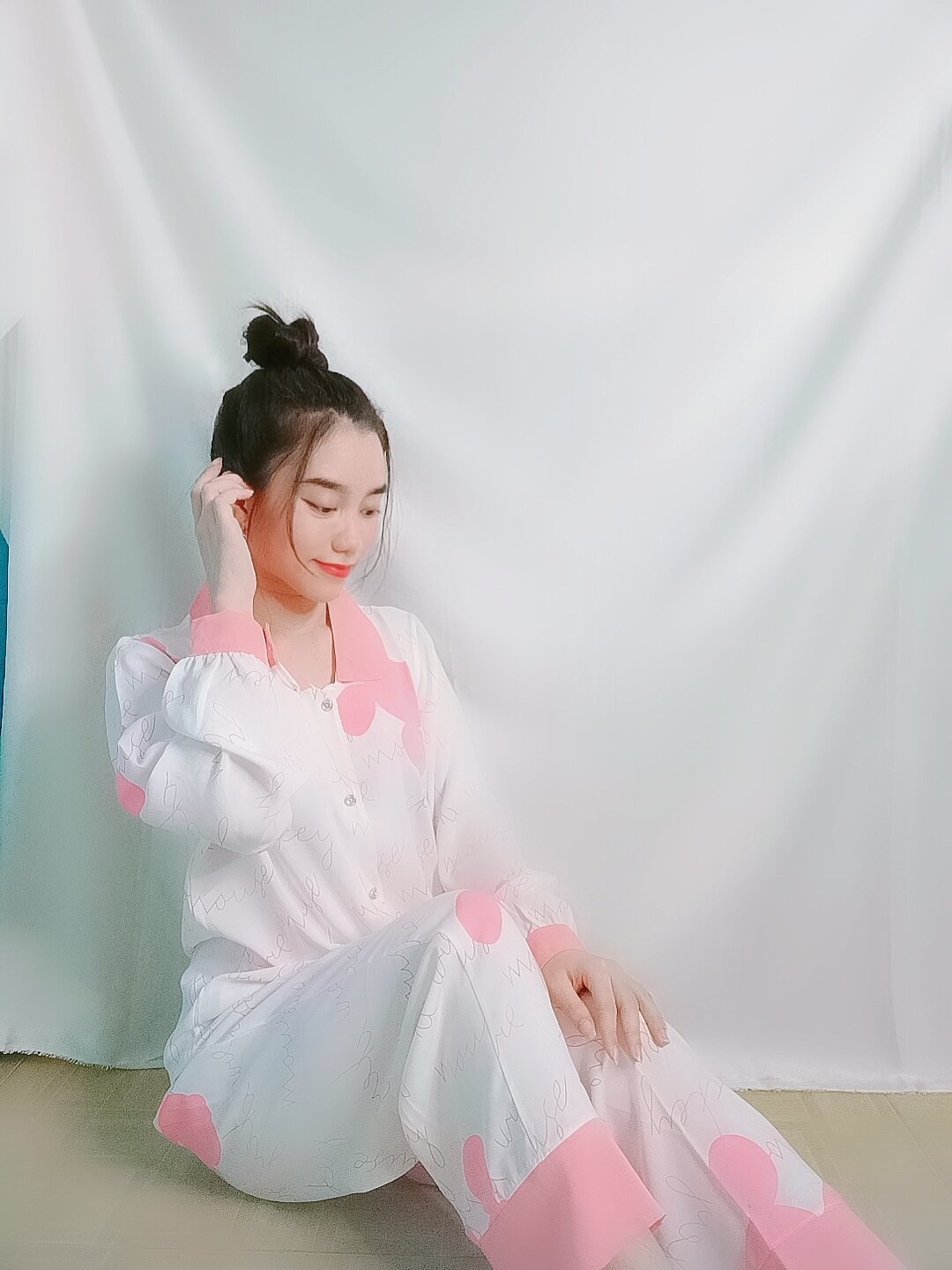 Đồ bộ Pijama lụa mango cao cấp quần dài