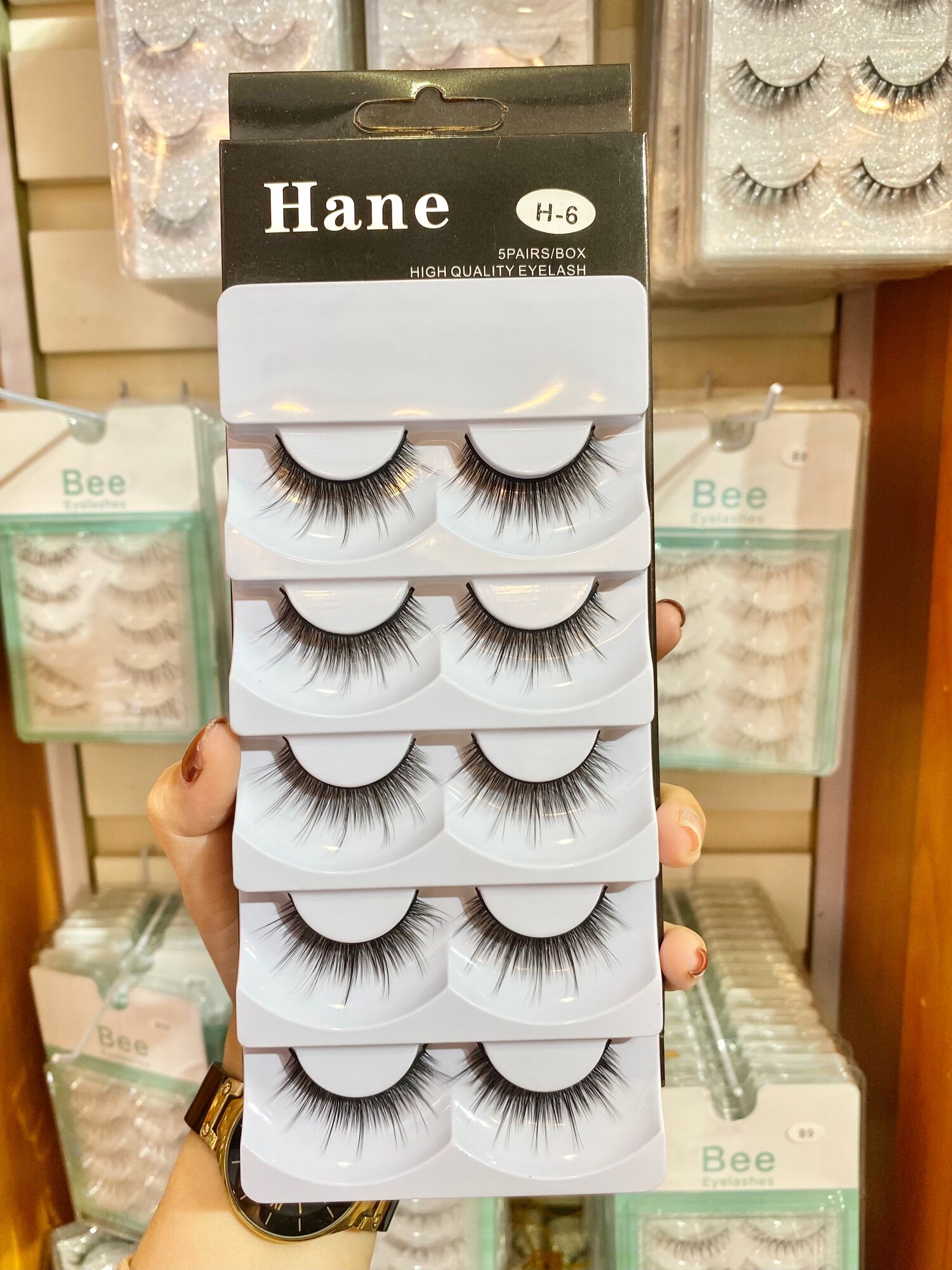 Mi giả Hane 5 đôi siêu đẹp