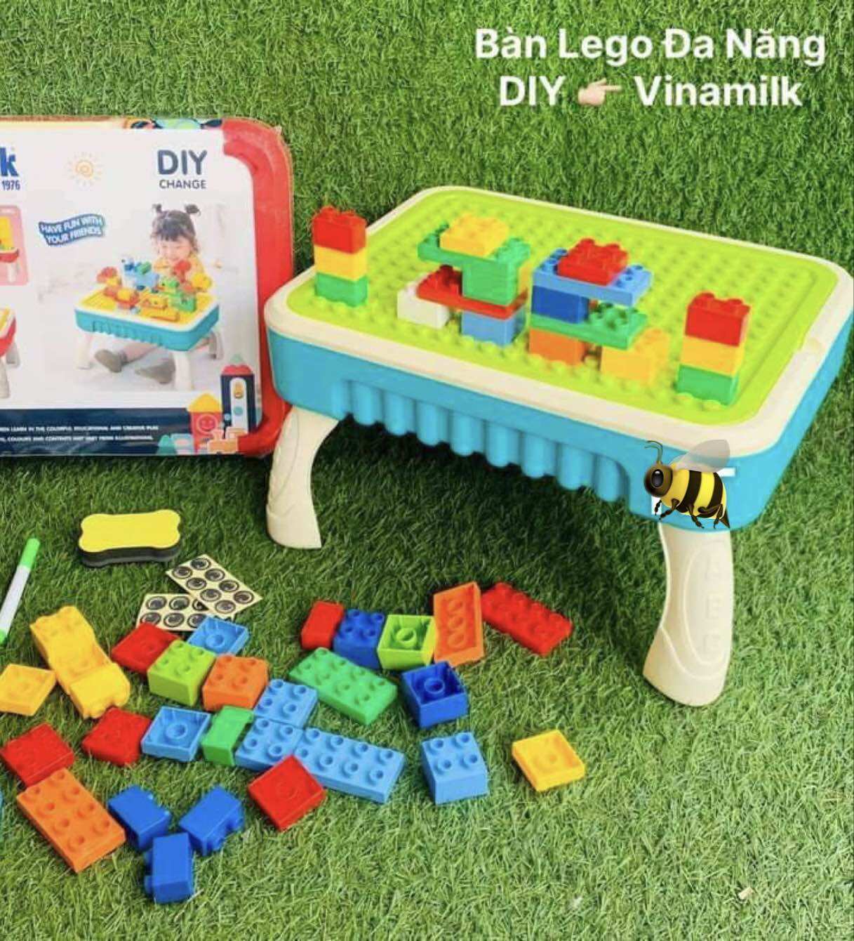BỘ BÀN HỌC LẮP RÁP LEGO