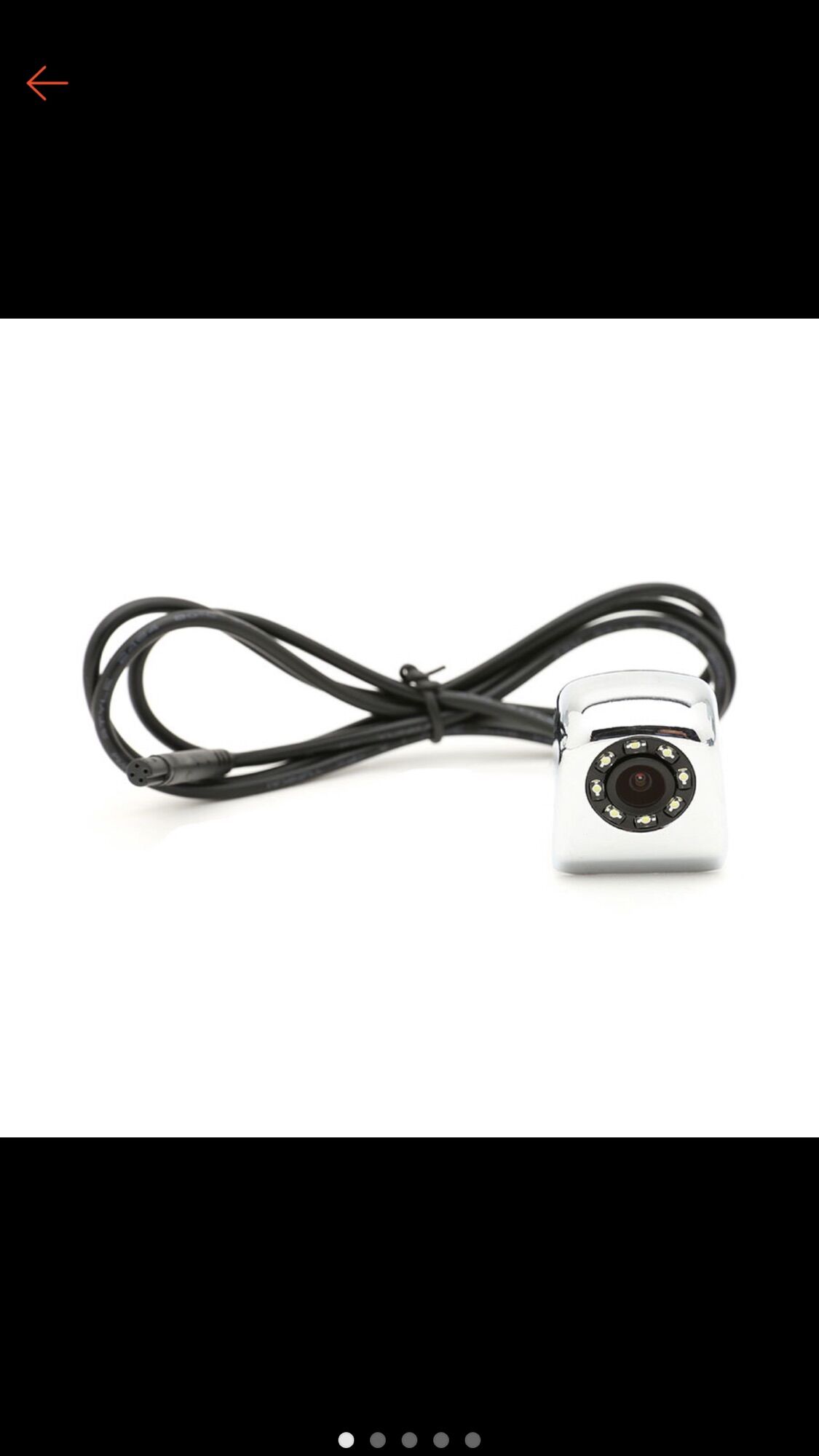 Camera lùi xe ô tô xicrom 8 led