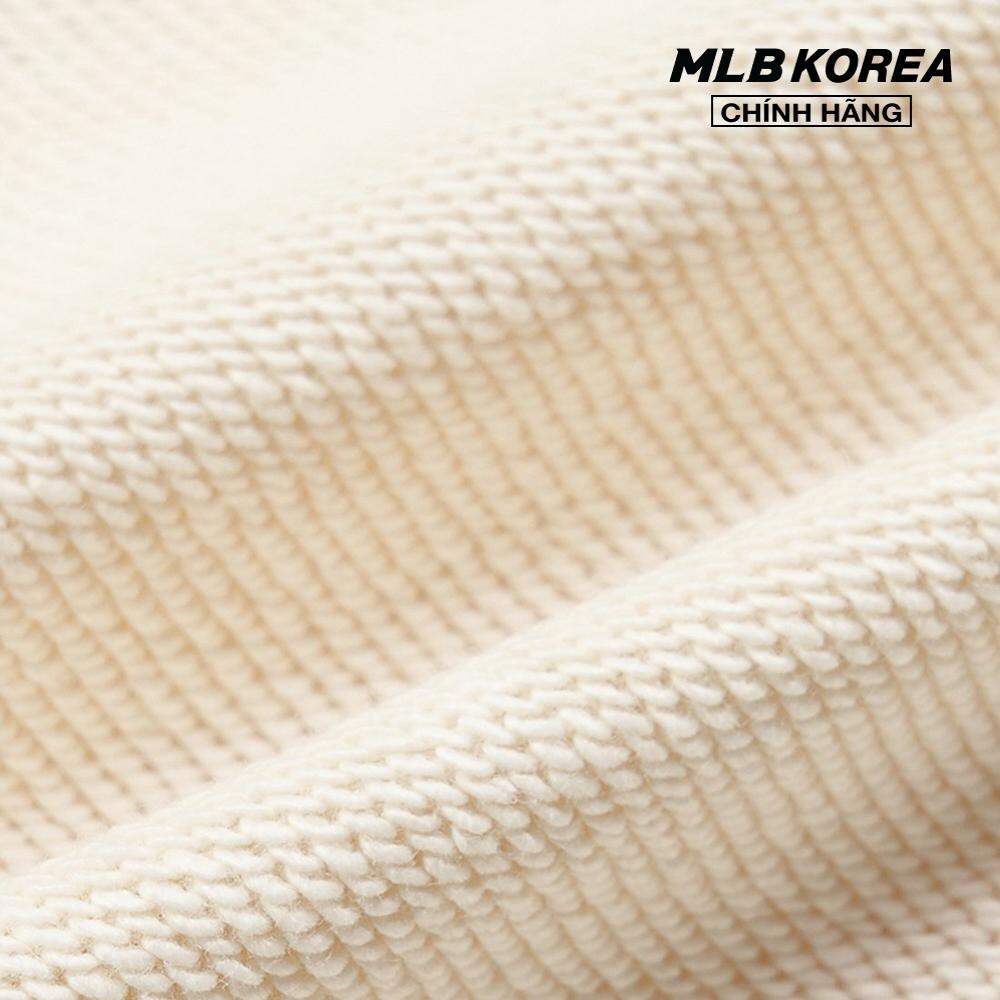 MLB - Áo sweatshirt nữ cổ tròn phom croptop Basic Small Logo 3FMTB1341-43CRD