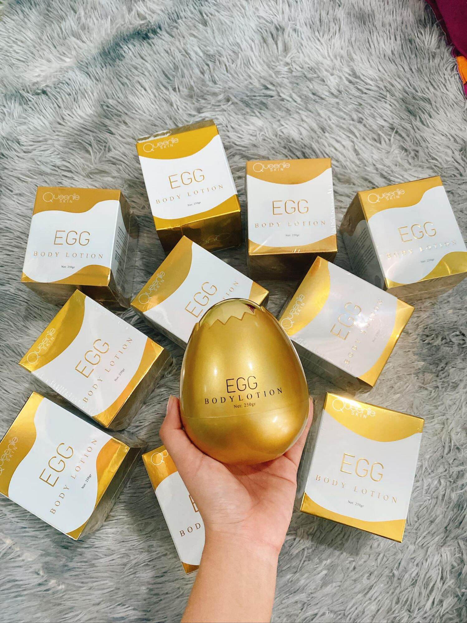 Kem body EGG BODY LOTTION trứng vàng