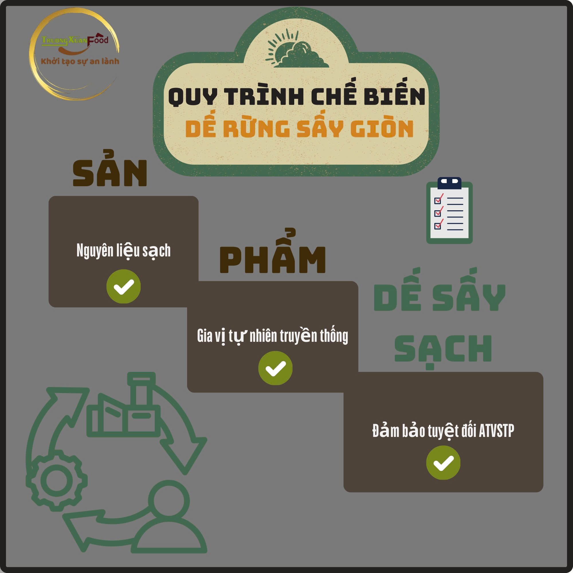 Dế Sấy KOGI, Dế Rừng Sấy Giòn - TRUONG XUAN FOOD