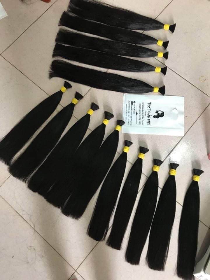 Tóc nối thật dài 60cm