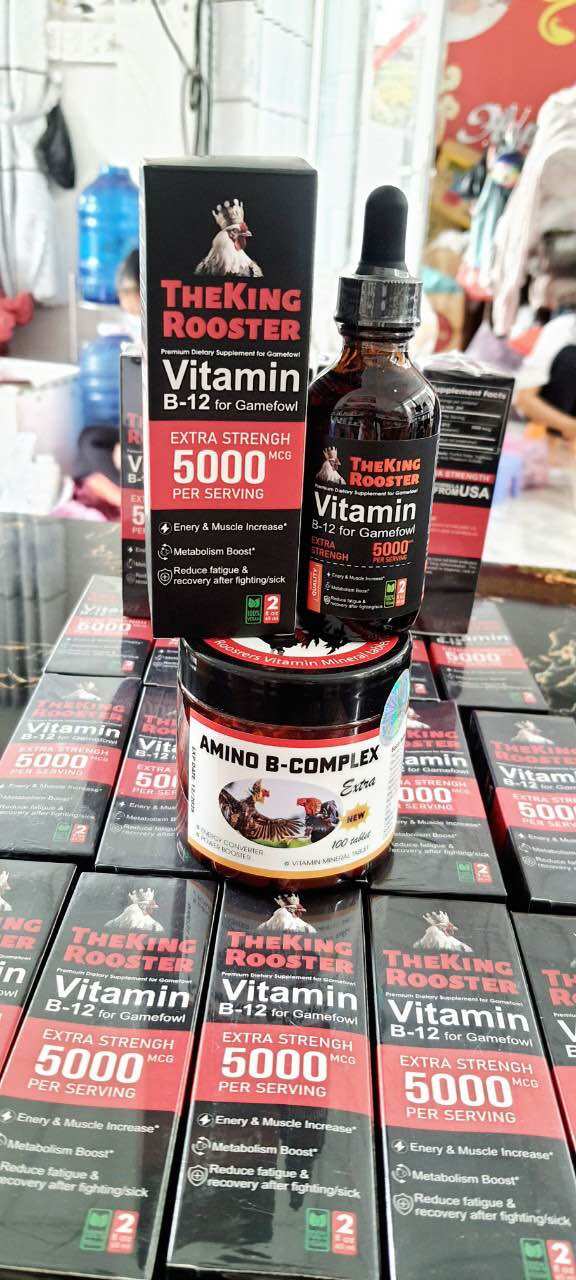 B12 5000 ( thuốc nuôi gà đá mau lên bo)