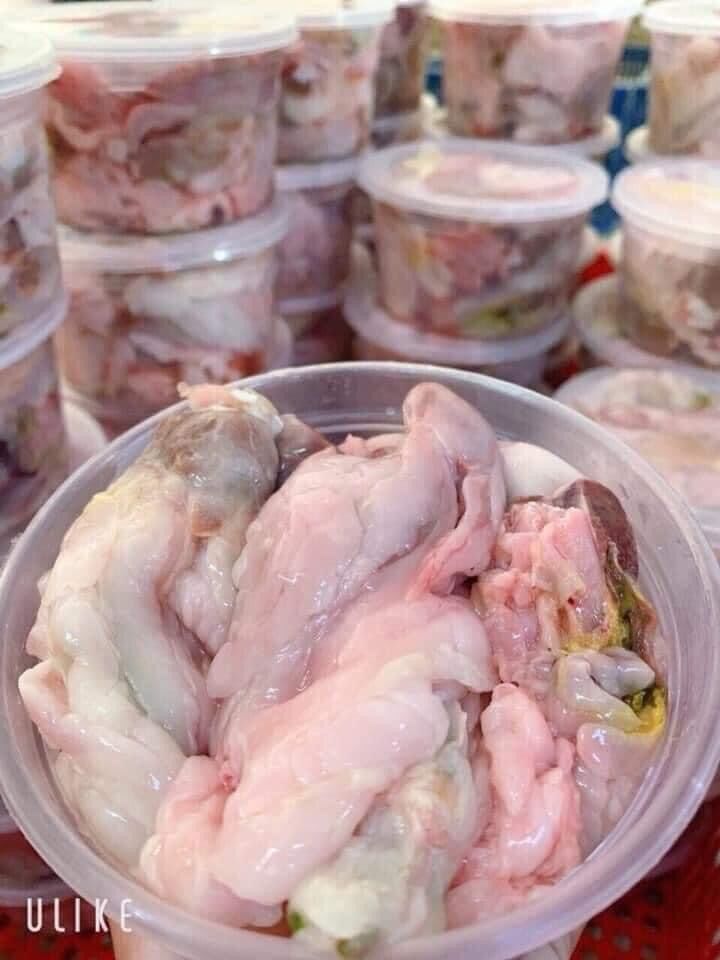 Ruột cá lóc làm sạch đóng hộp 500g