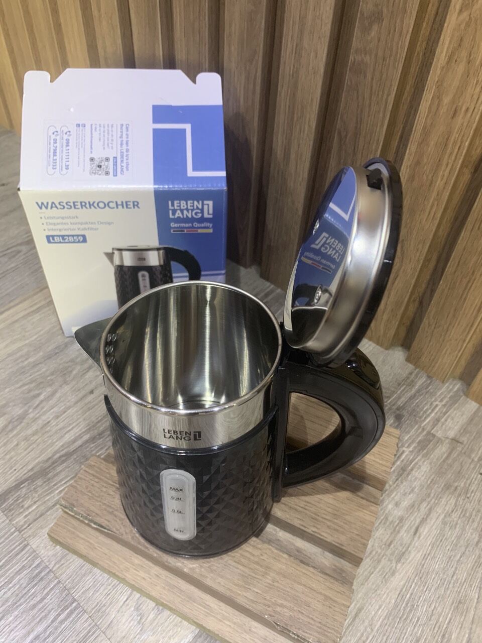 ẤM SIÊU TỐC LEBENLANG 500ML
