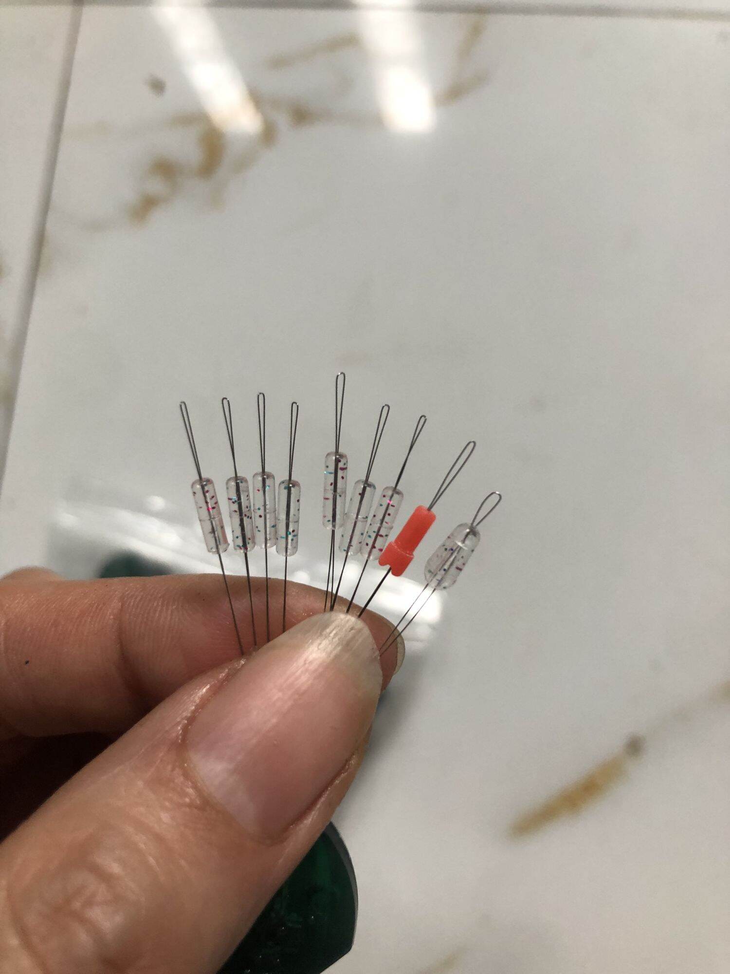 Combo 3c,5c,10c  Hạt chặn phao Câu đài Silicon cao cấp