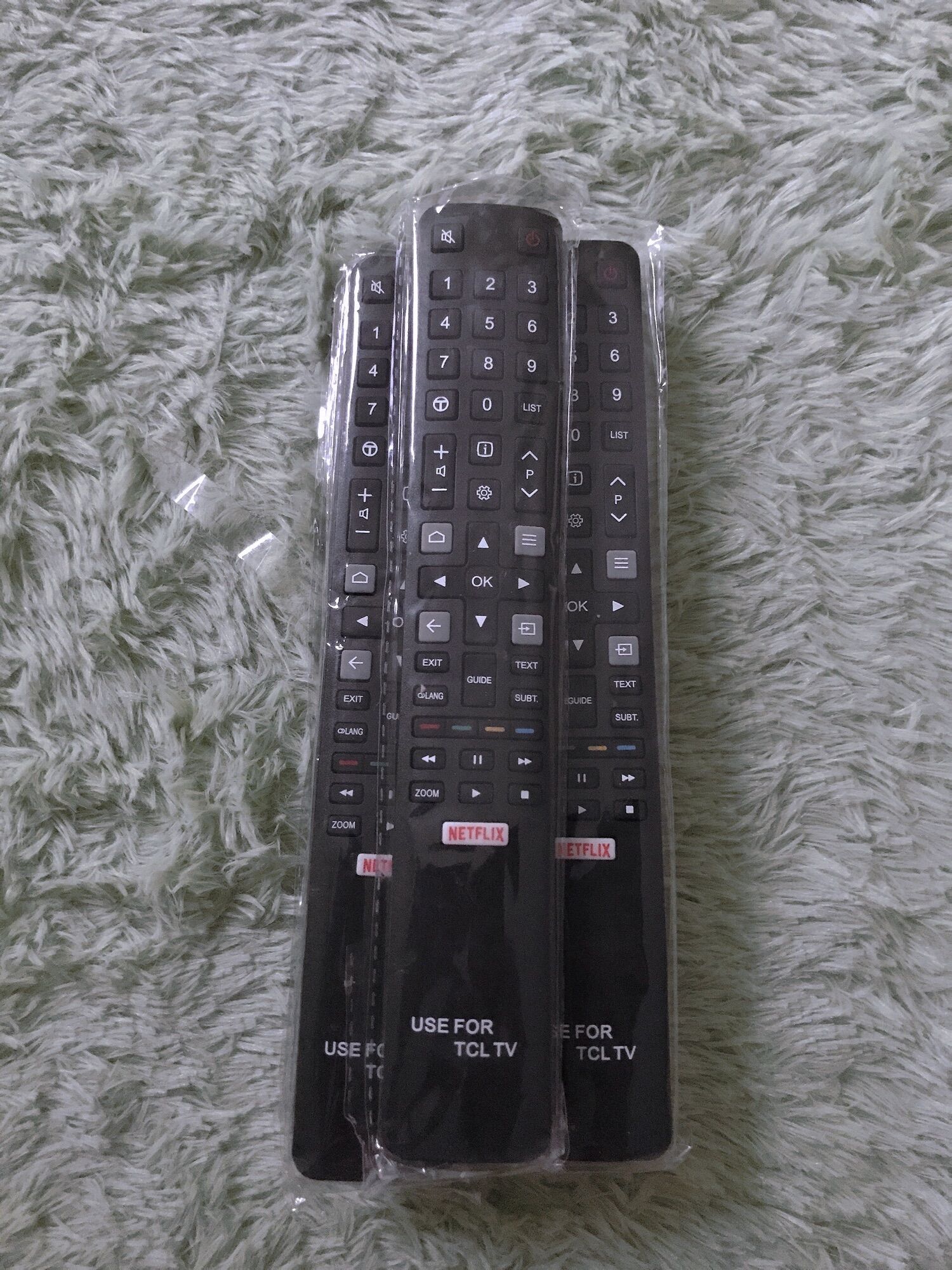 Remote điều khiển tivi TCL (mẫu 1)