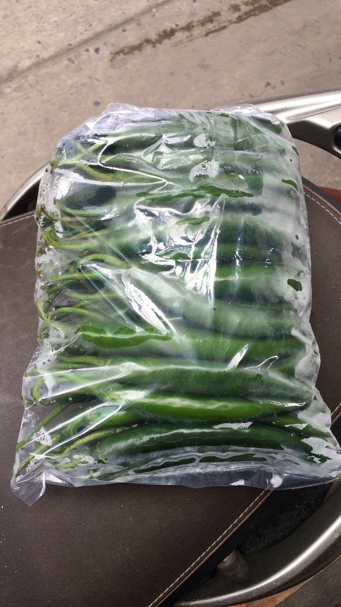 Ớt sừng xanh Hàn quốc (100gr)