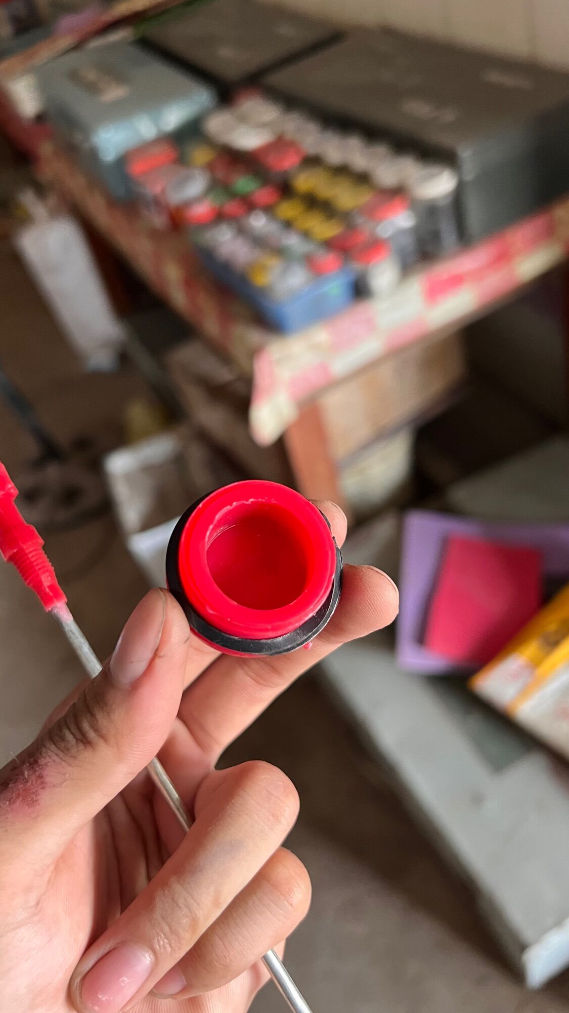 Ty thâm nhớt , nắp bích nhớt D7,D9