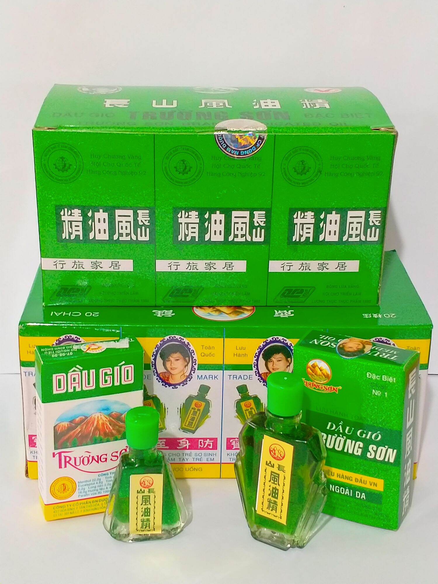 Combo 5 chai dầu gió trường sơn