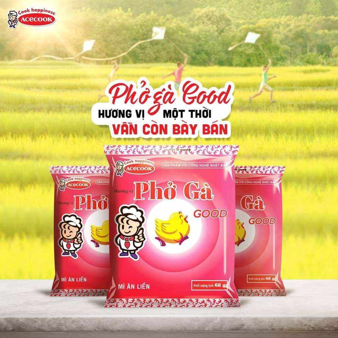 PHỞ GÀ GOOD ACECOOK 30 gói 68g