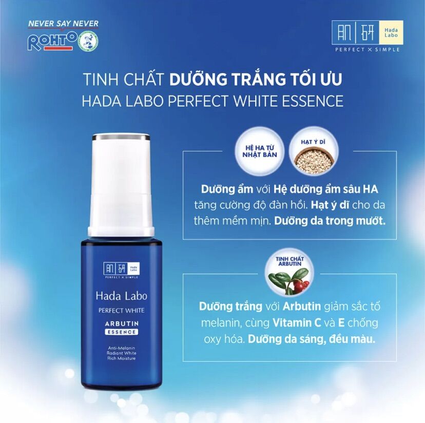 Tinh chất dưỡng trắng da Hada Labo Perfect White Essence 30gr