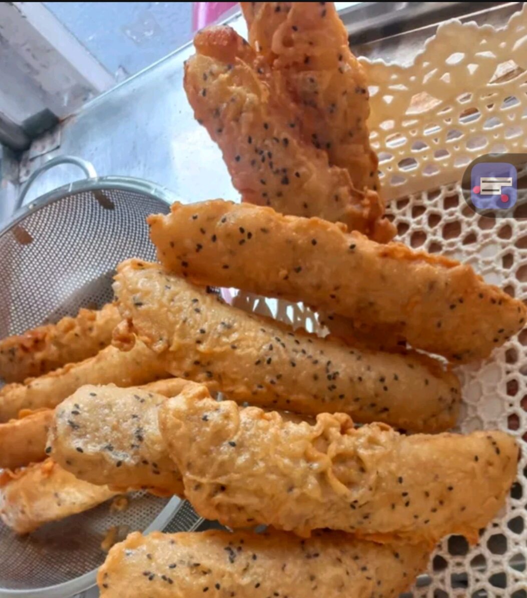 Kính ép chuối chiên
