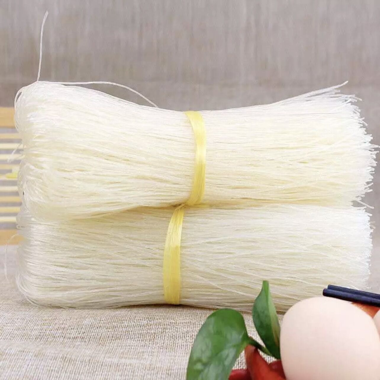 [Freeship MAX] 1KG Mì gạo sạch bún miến khô nhà làm - Bún gạo khô Hà Nội - Bún Khô, Hủ Tiếu Khô Bún Gạo Rice Vermicelli Sợi dài khô sạch đảm bảo an toàn - Khối lượng 1kg