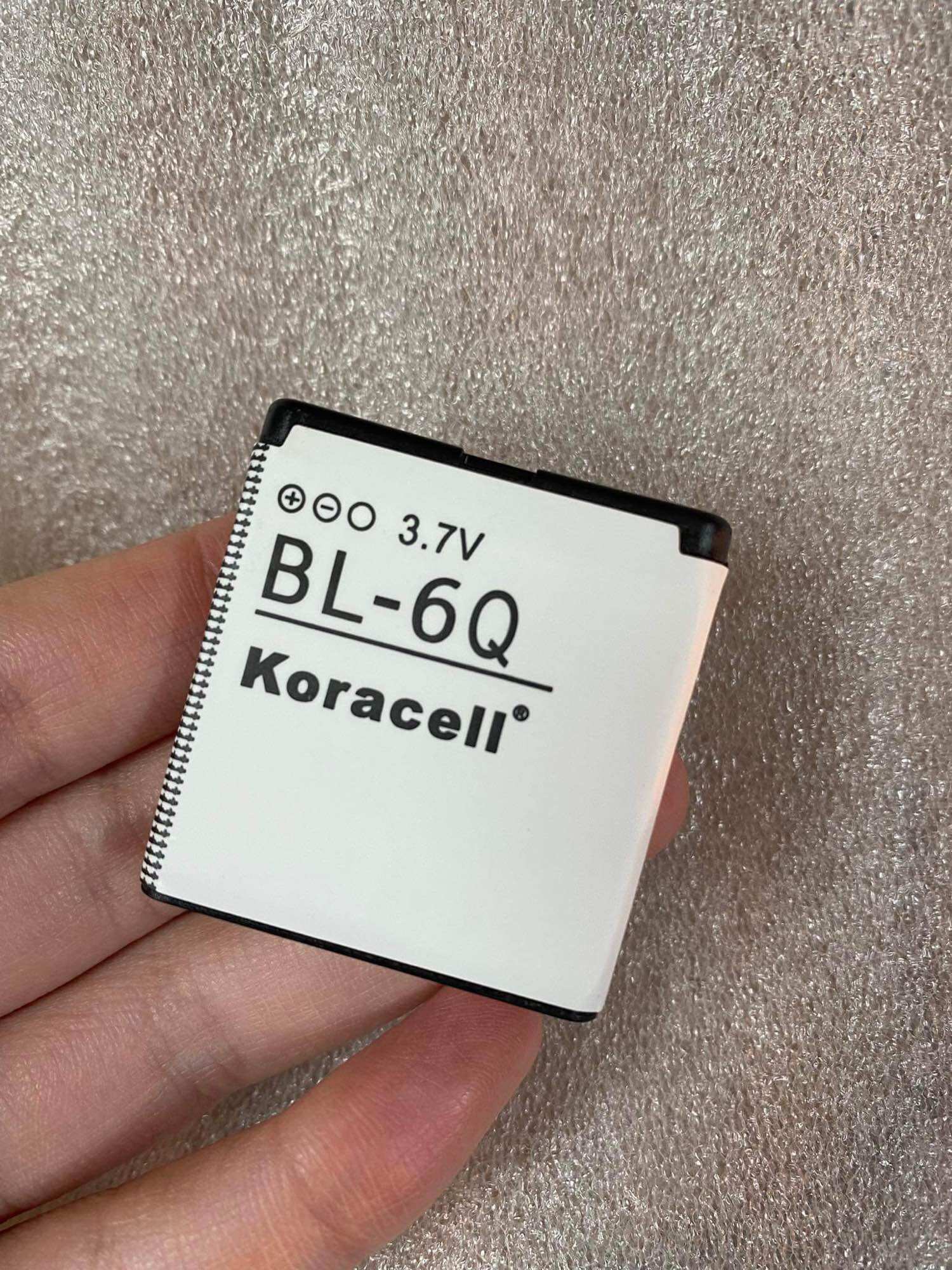 Pin koracell nokia 6700/6700c bl6q chất lượng cao bl-6q pin nhập mới dung lượng pin 860 mah bl 6q