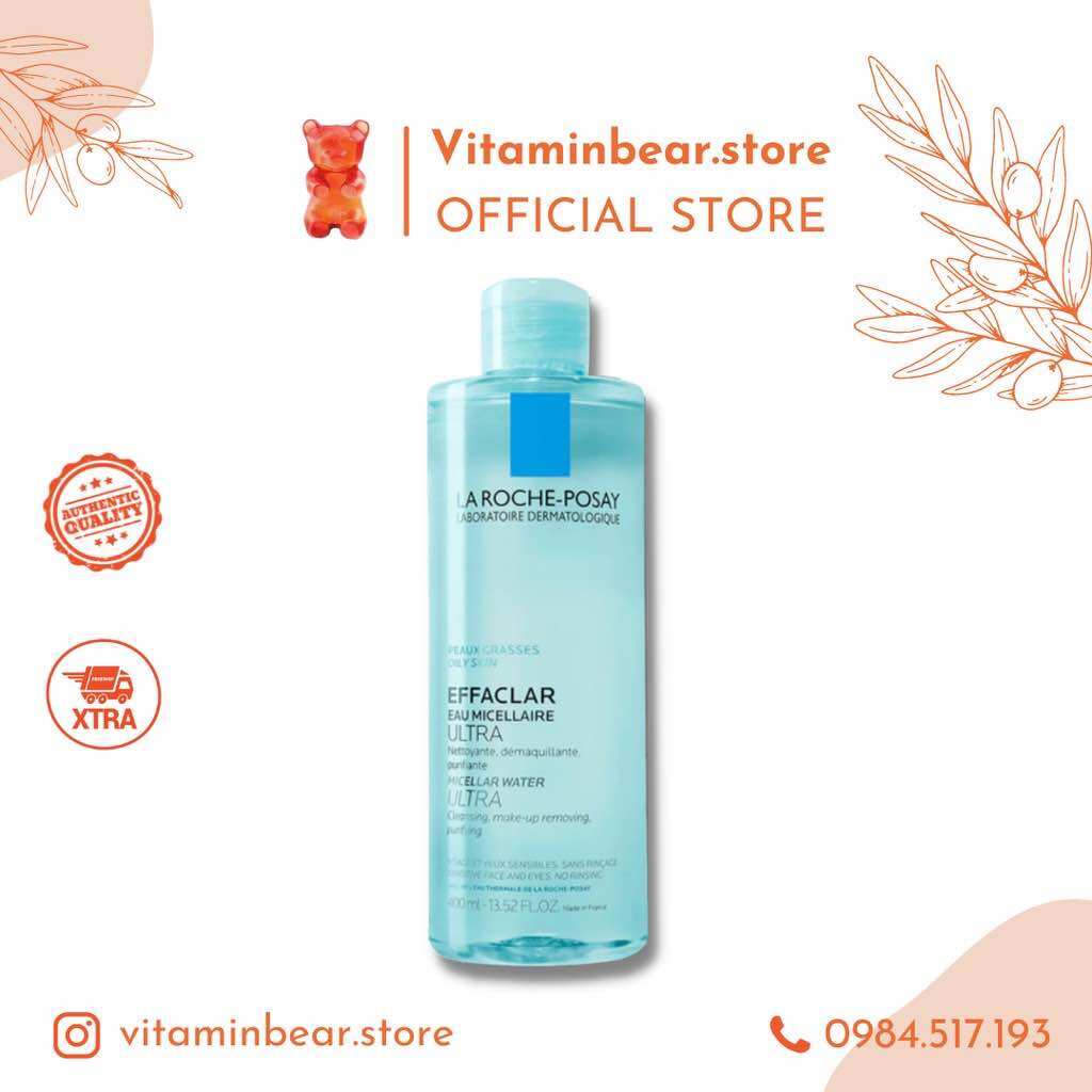 Nước tẩy trang La Roche Posay 400mL