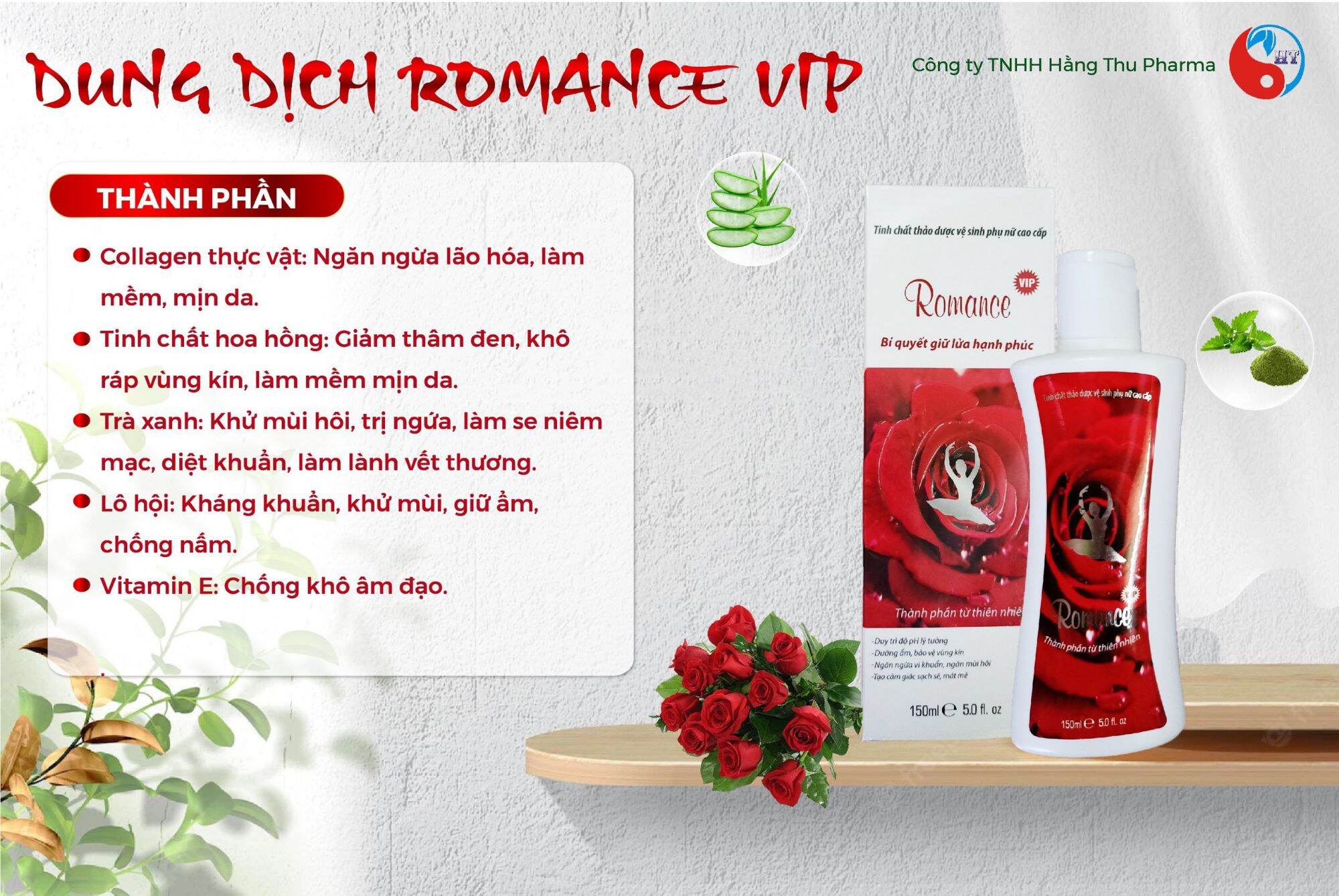 Dung dịch vệ sinh Romance VIP Hằng Thu