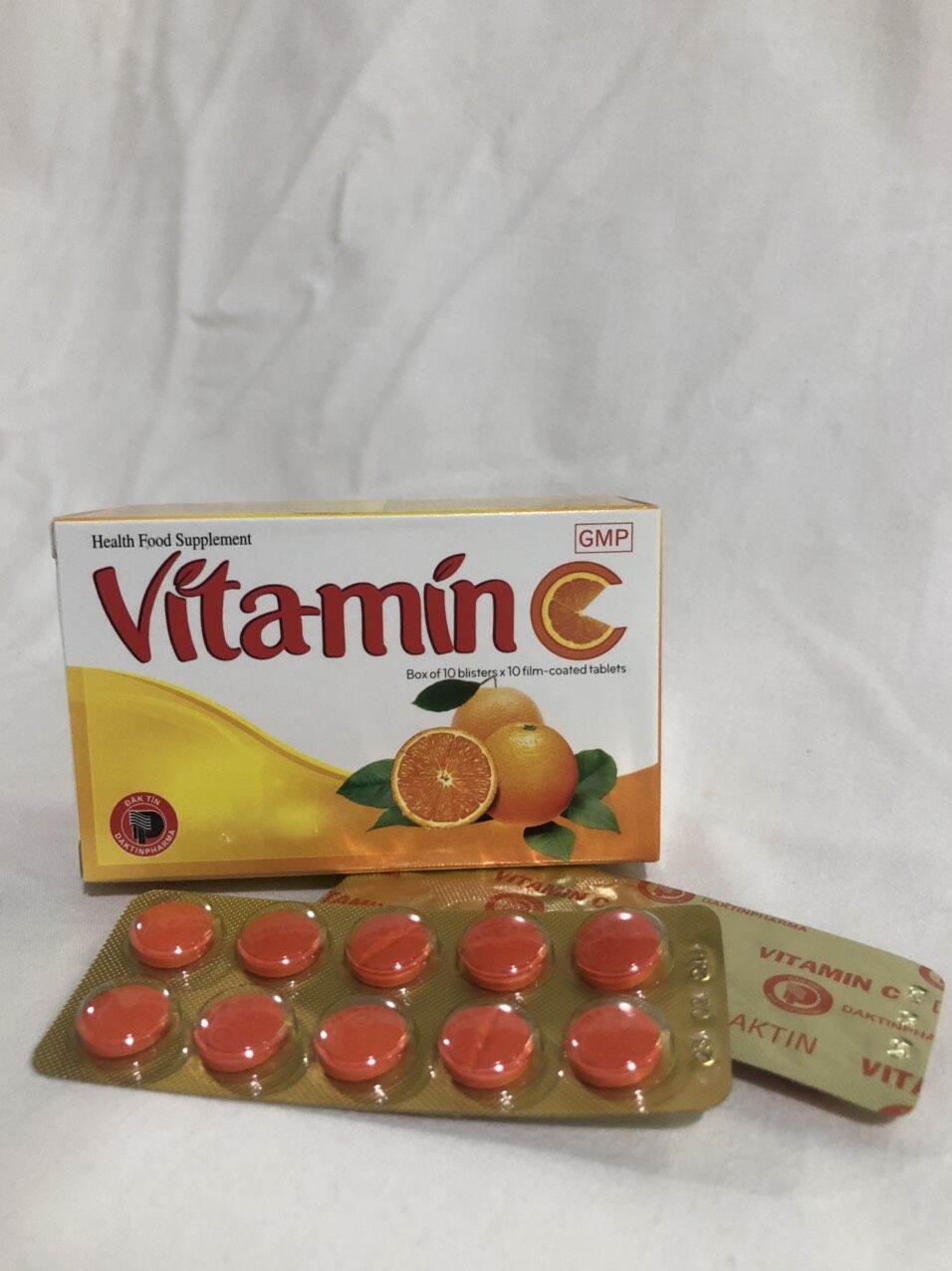 Vien Uống Vitamin C Hộp 100 Vien Giup Tăng Cường Sức đề Khang Cho Cơ Thể Vitamin Tổng Hợp Vinmece Com