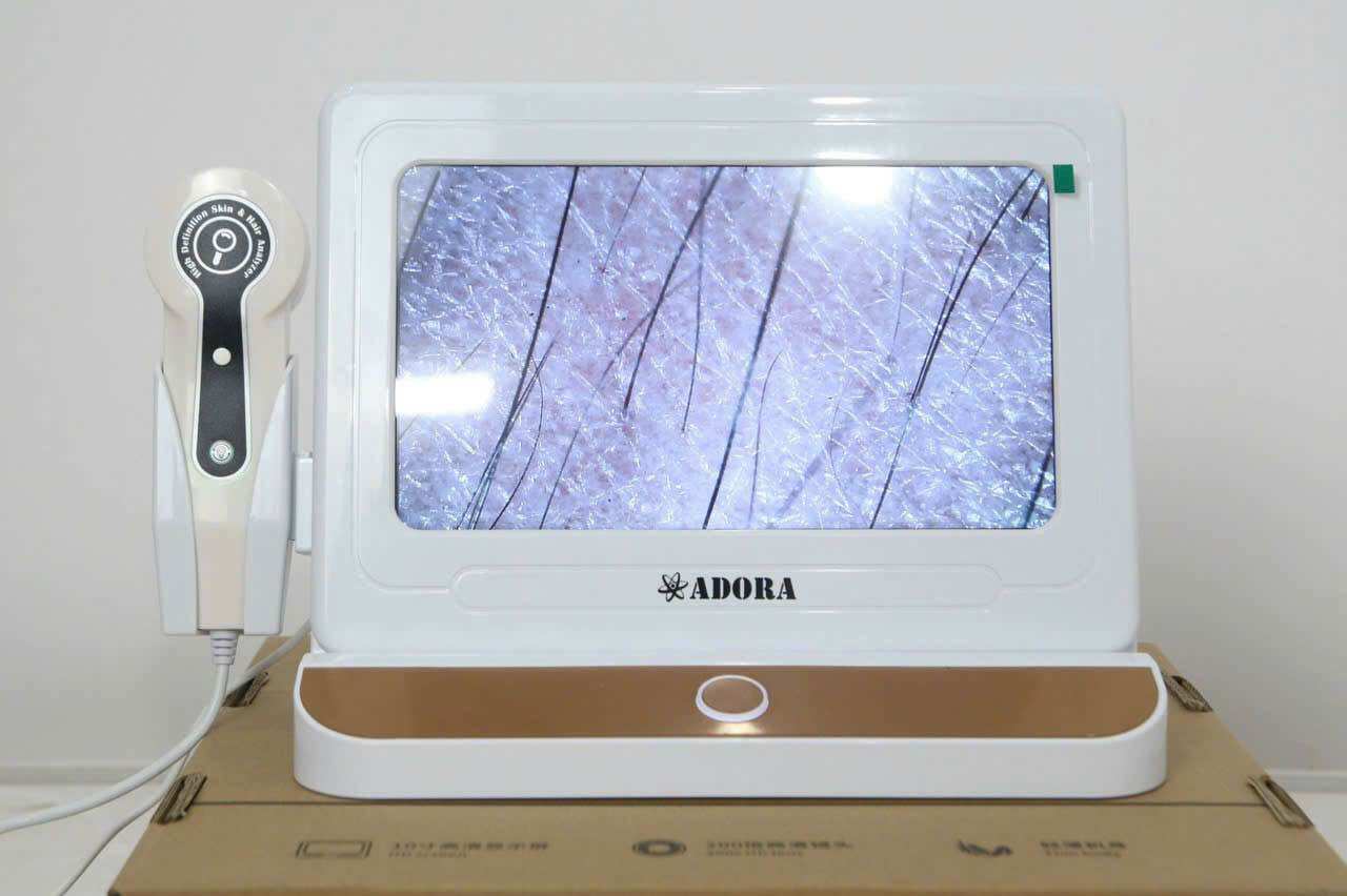Máy soi da Adora màn hình 10 inch | Máy soi da, soi tóc thế hệ mới
