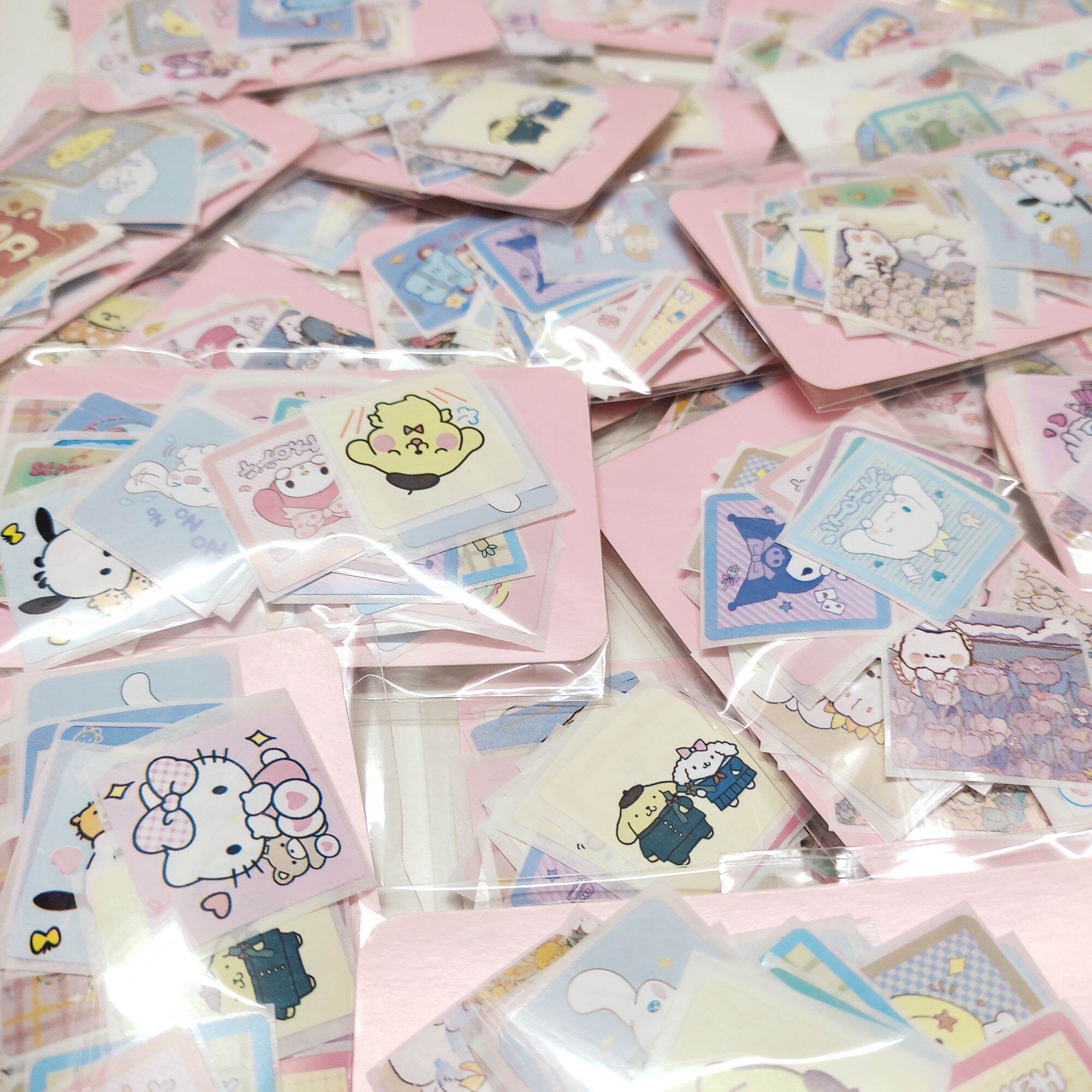 Set 50 miếng sticker hình dán hoạt hình