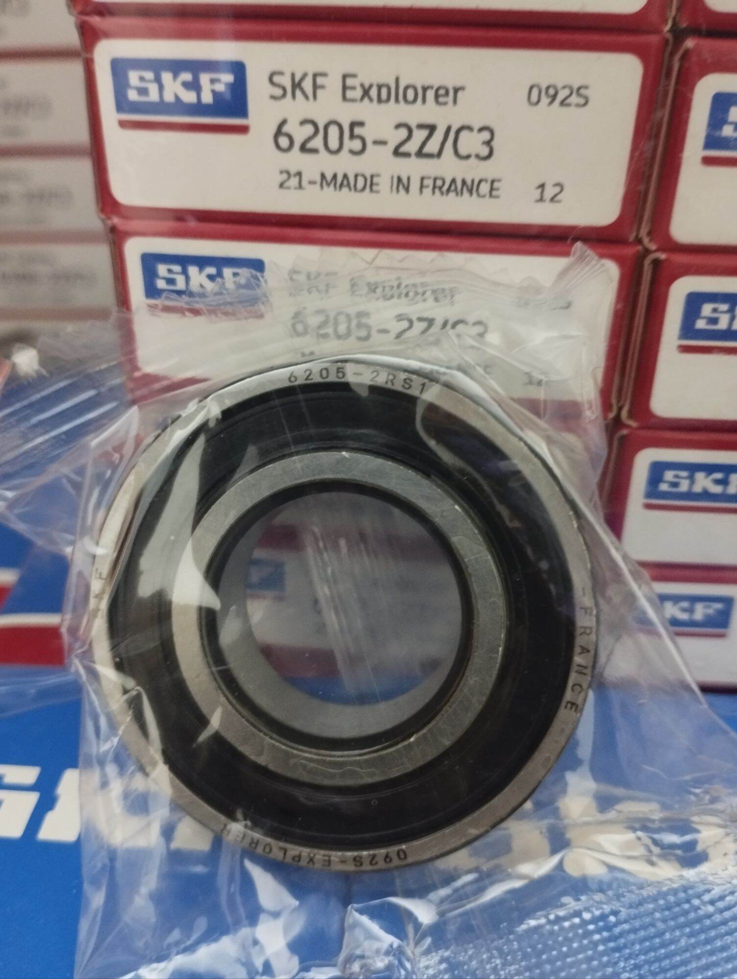 Vòng bi-bạc đạn 6207 - SKF - nắp nhựa