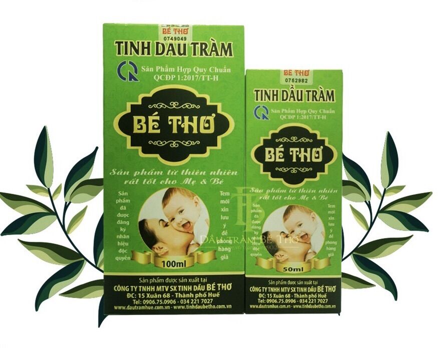 [HCM]Dầu tràm bé thơ 50ml