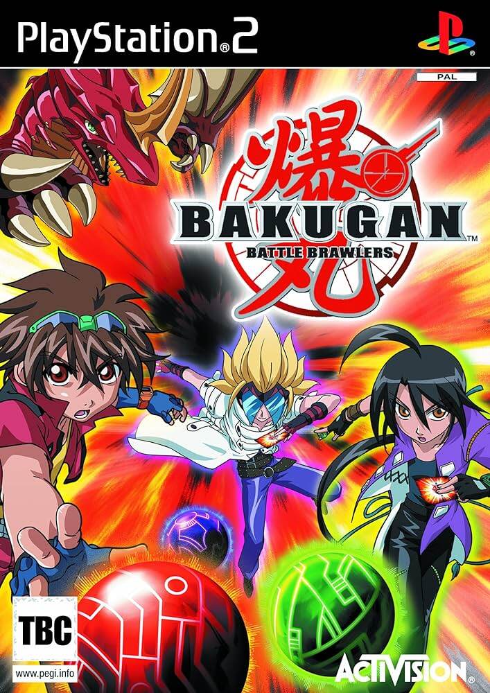 đĩa game ps2 bakugan
