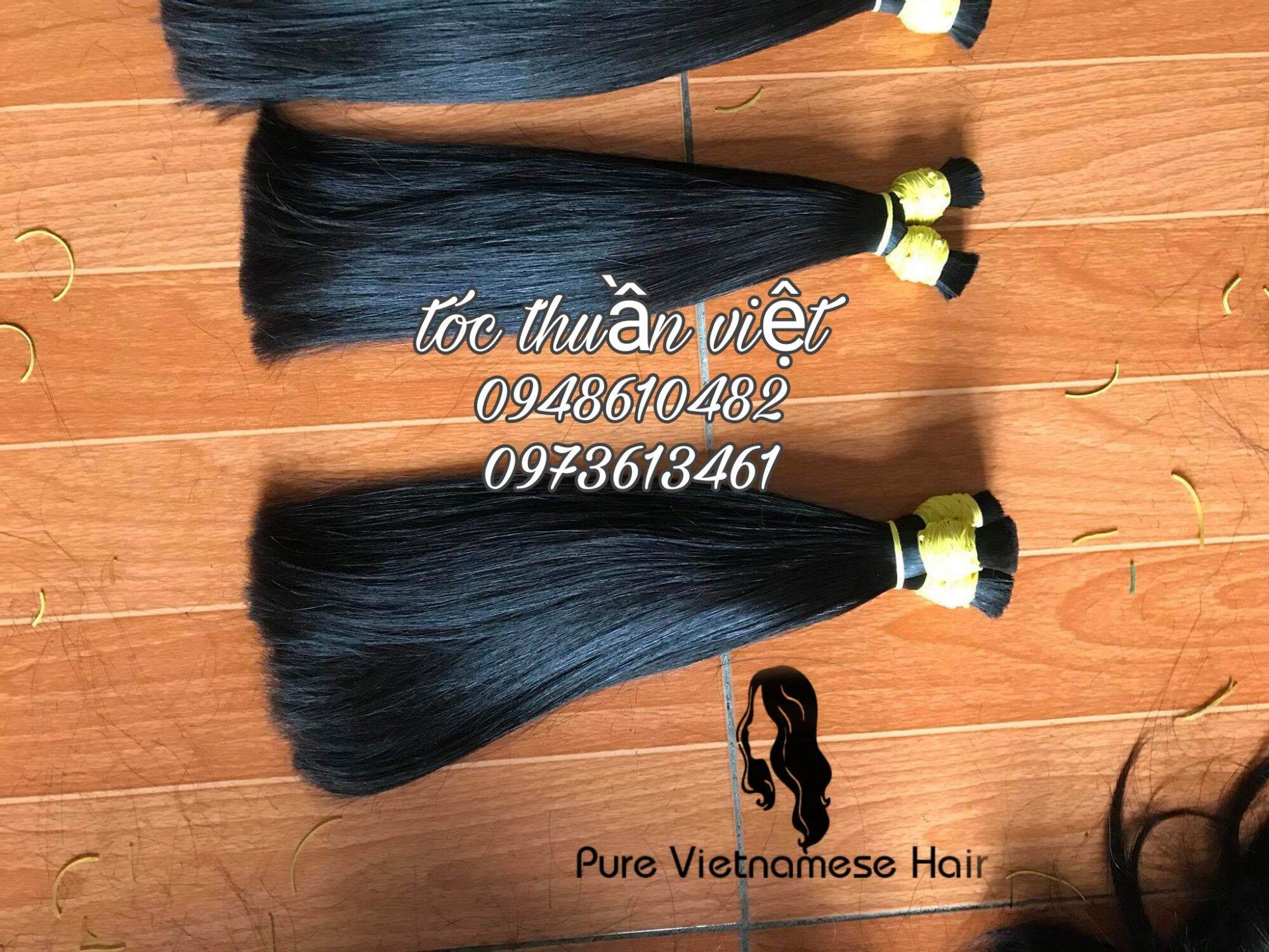 Tóc nối 30cm bằng tóc thật