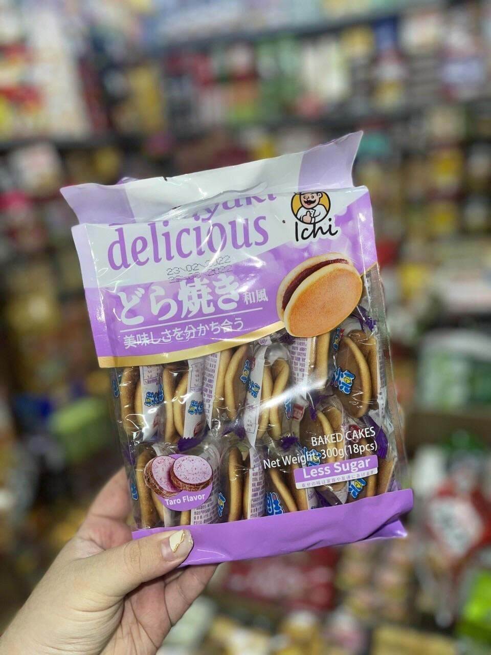 Bánh rán doremon đậu đỏ, khoai môn 300gr