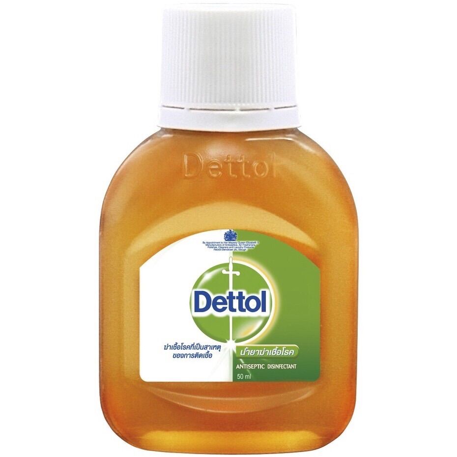 Dung Dịch Sát Khuẩn Dettol 50ml diệt khử virut nhà cửa, quần áo,
