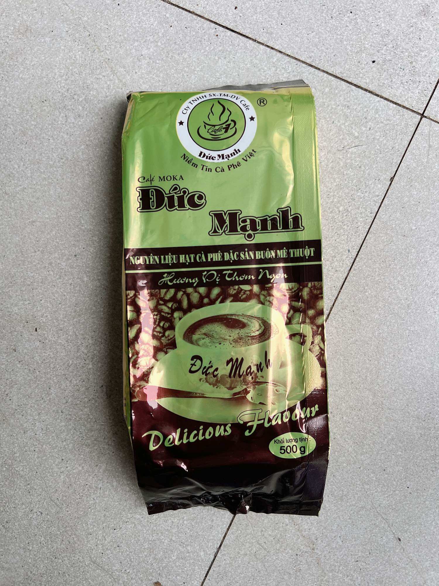 Cà Phê Moka Đức Mạnh Gói 500G (Chính Hãng)