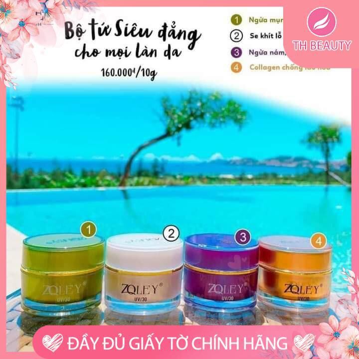 Kem zoley 4g 4 màu chức năng