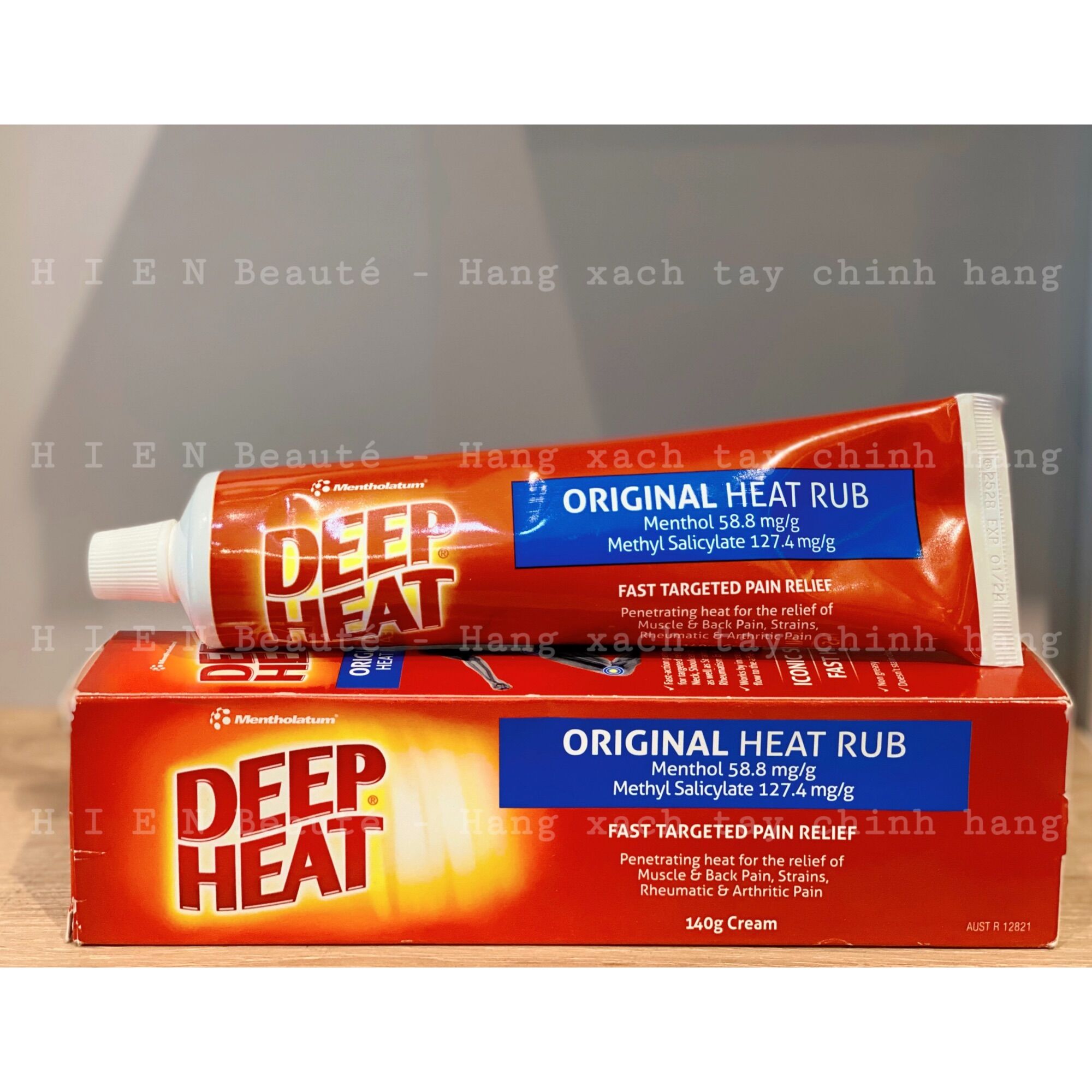 Dầu Xoa Bóp Deep Heat Original Heat Rub 140g