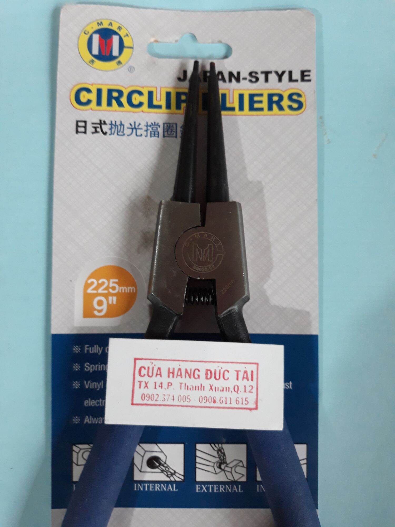 [HCM] kìm phe lớn 9in thẳng ra và thẳng vô