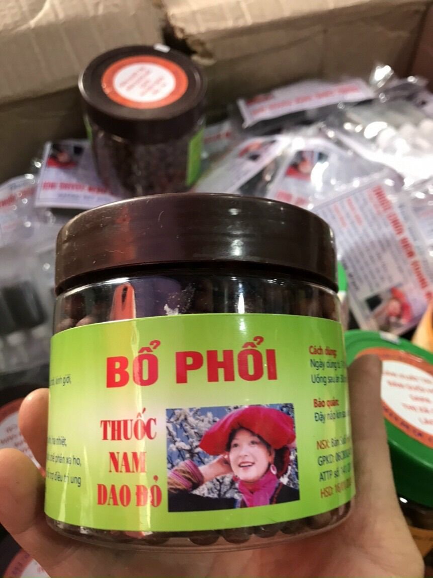 Viên Bổ Phổi Thảo Dược Gia Truyền Dân Tộc Dao Đỏ