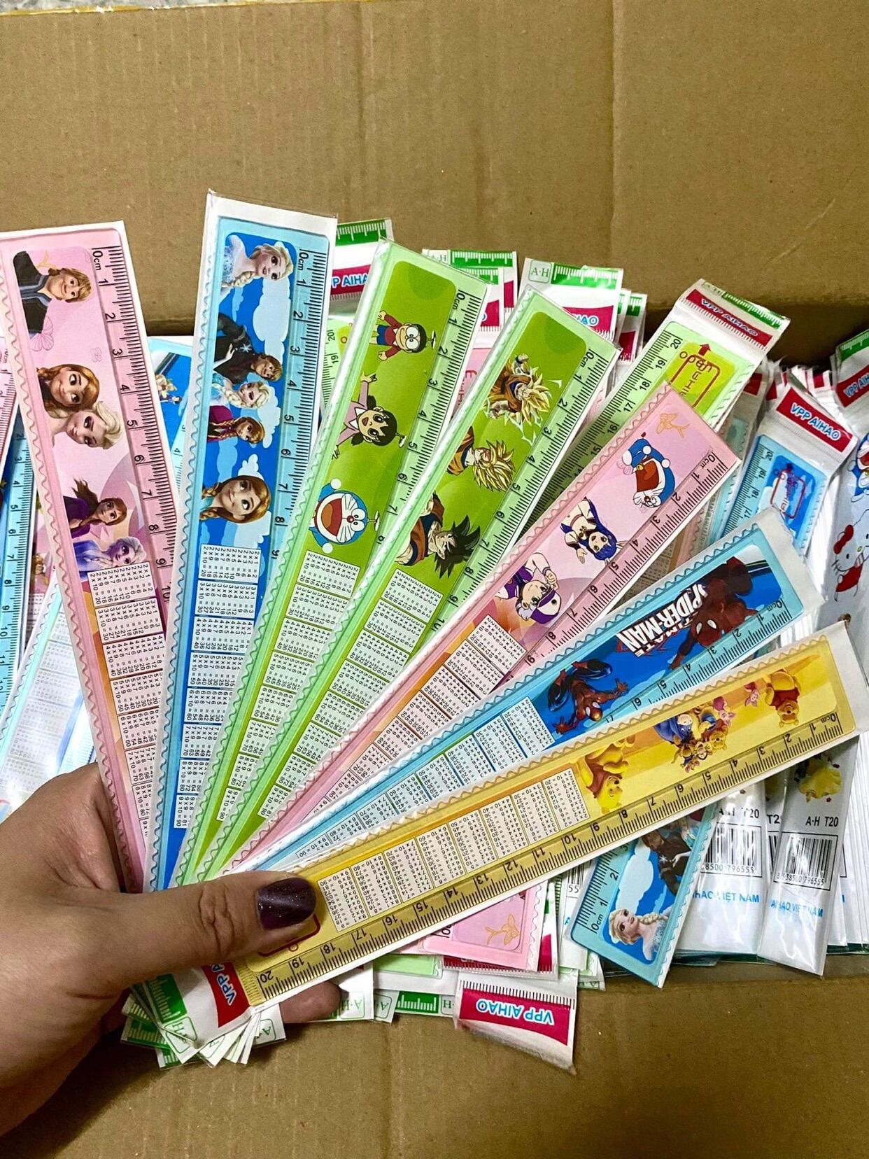 Thước kẻ bảng cửu chương 20cm