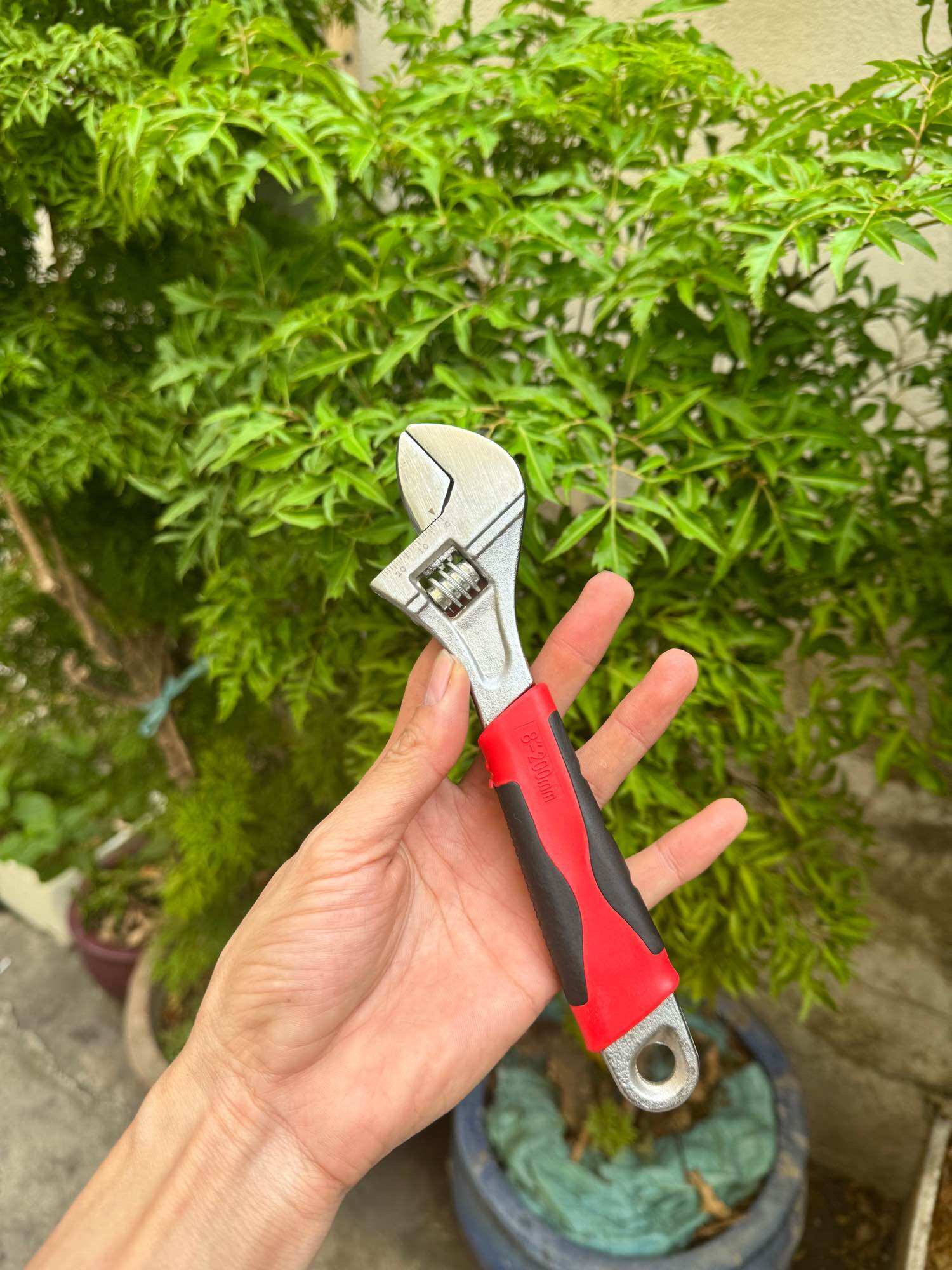 Combo 2 mỏ lết tay bọc 8in và 12in