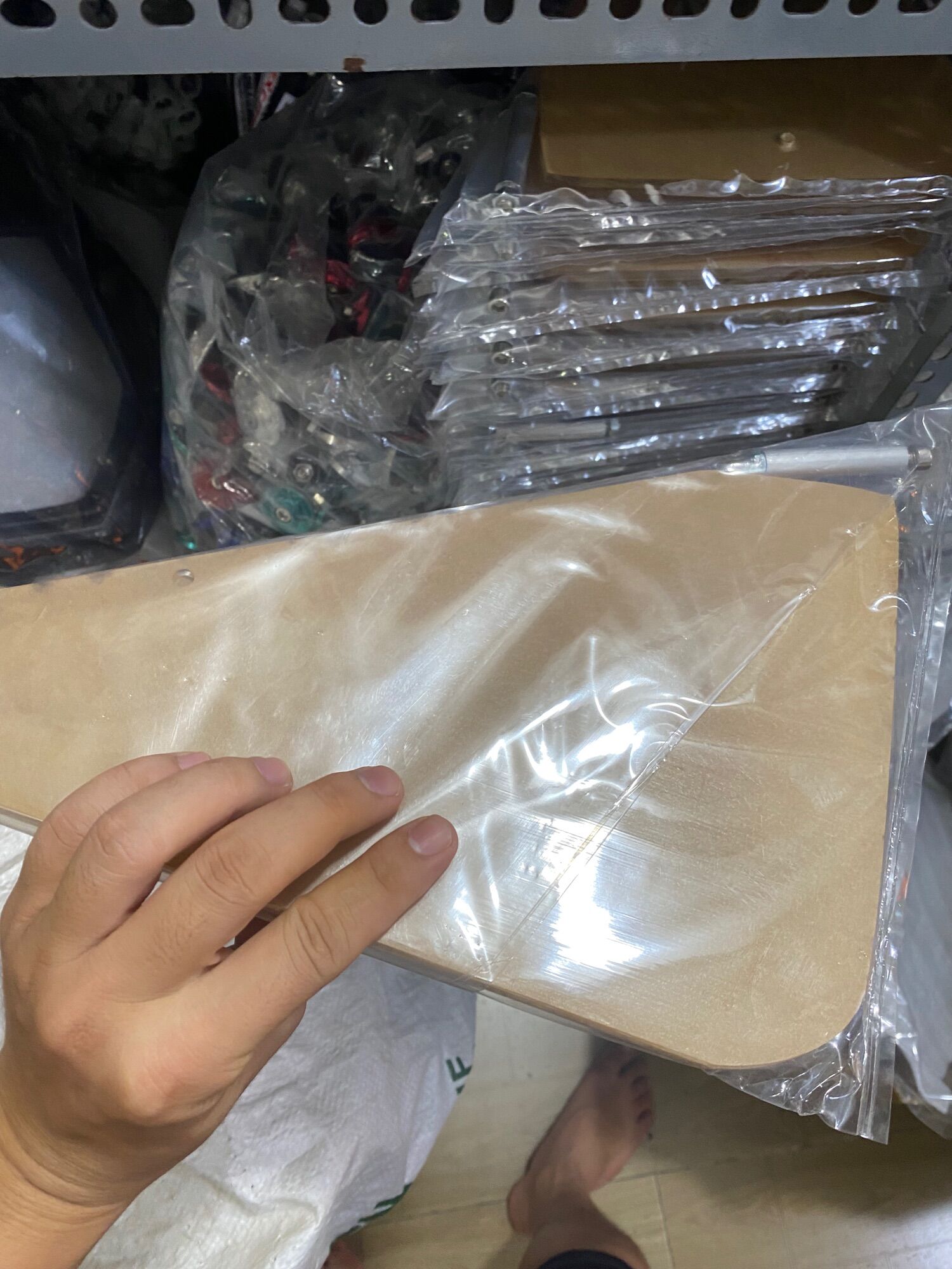 Mica Ốp Sườn Satria Raider fi