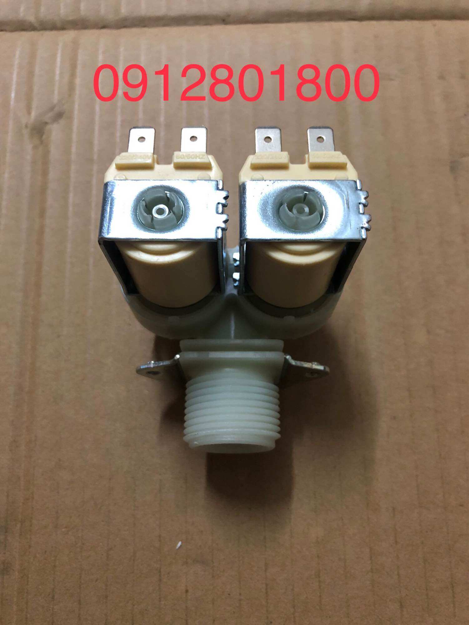Van cấp nước đôi máy giặt cửa trước lồng ngang 220V loại tốt